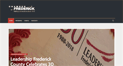 Desktop Screenshot of frederickchamberblog.org
